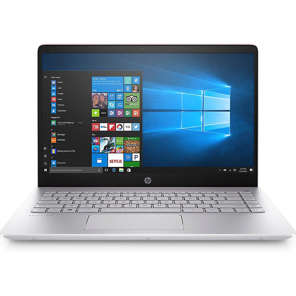 HP Pavilion 14-bf104ng Notebook pink i7-8550U SSD Full HD GF940MX Windows 10