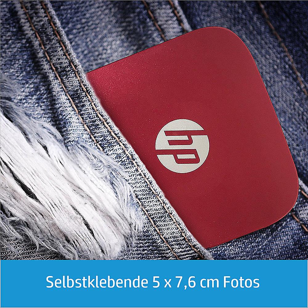 HP Sprocket mobiler Fotodrucker rot