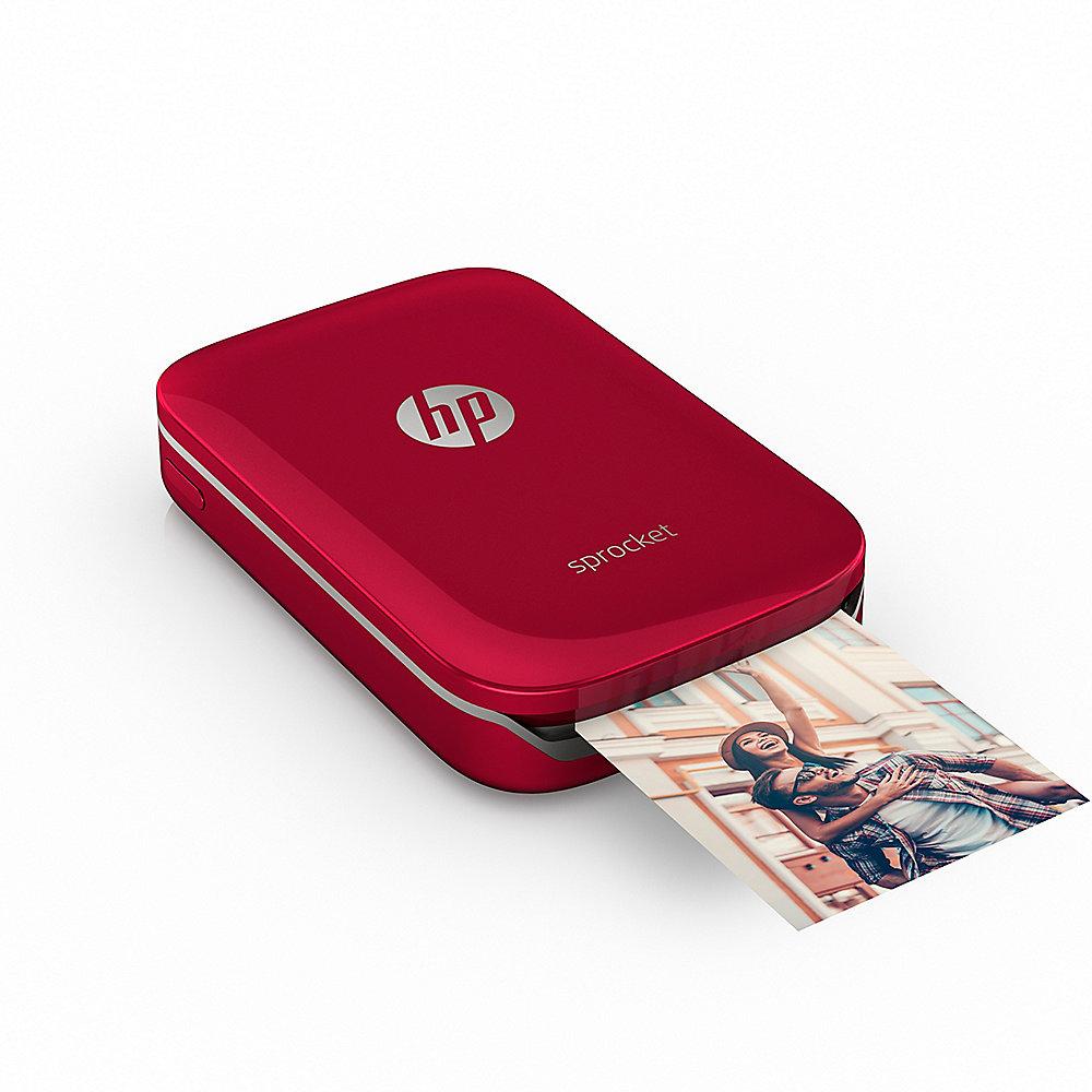 HP Sprocket mobiler Fotodrucker rot