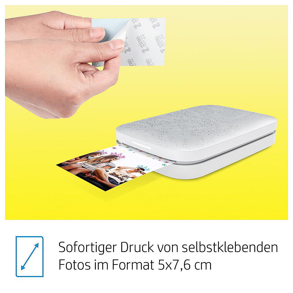 HP Sprocket New Edition Luna Pearl mobiler Fotodrucker Limited Gift Box