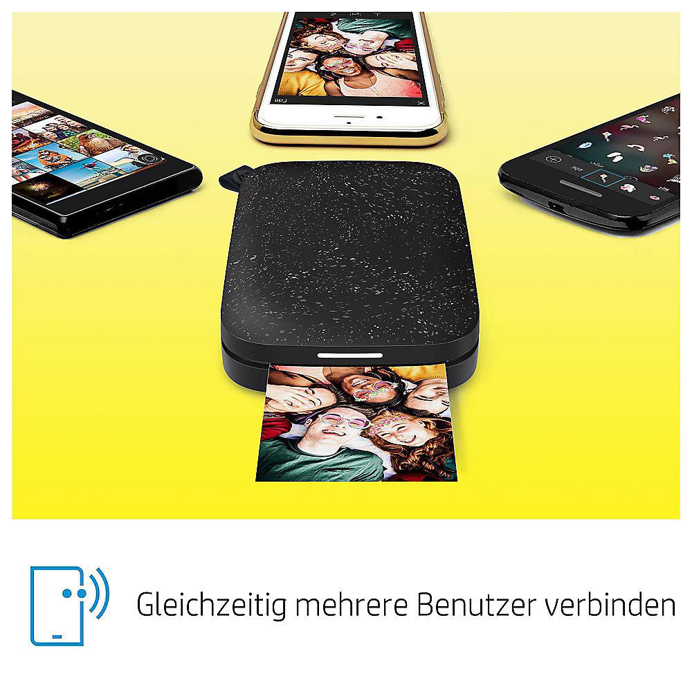 HP Sprocket New Edition Noir Black mobiler Fotodrucker