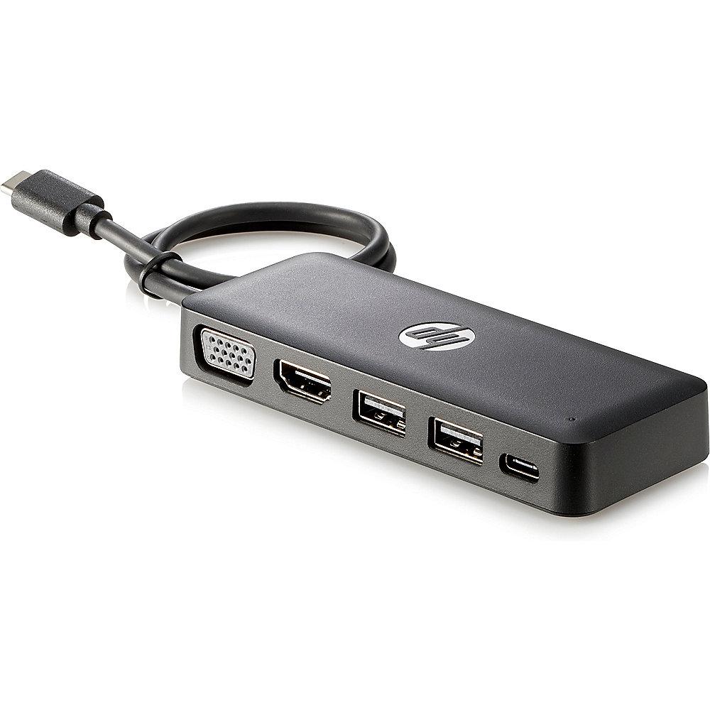 HP USB-C-Reise-HUB Z9G82AA, HP, USB-C-Reise-HUB, Z9G82AA