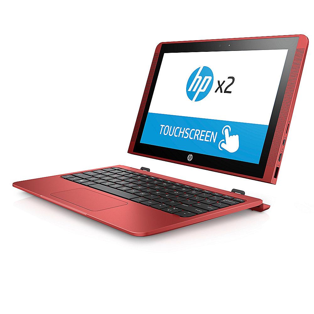 HP x2 10-p001ng 2in1 Touch Notebook rot x5-Z8350 32GB eMMC HD Windows 10