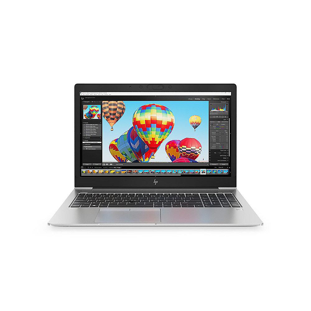 HP zBook 15u G5 Notebook i7-8550U 4K UHD SSD WX3100 Windows 10 Pro