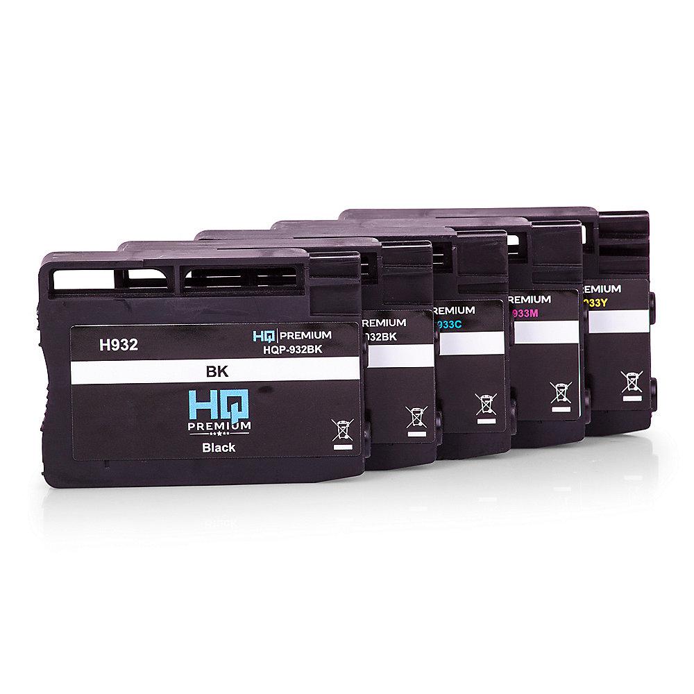 HQ-Premium Tintenpatronen Multipack ersetzt HP 932XL 933XL