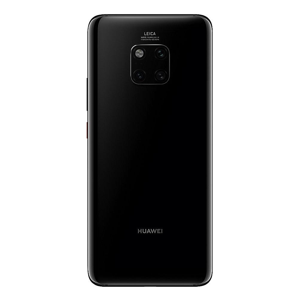 HUAWEI Mate20 Pro Dual-SIM black Android 9.0 Smartphone mit Leica Triple-Kamera