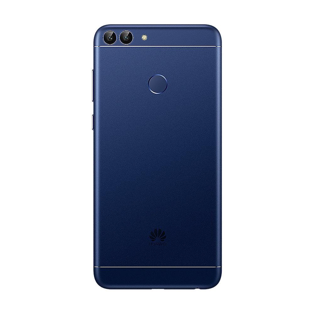 HUAWEI P smart Dual-SIM blue Android 8.0 Smartphone mit Dual-Kamera, HUAWEI, P, smart, Dual-SIM, blue, Android, 8.0, Smartphone, Dual-Kamera