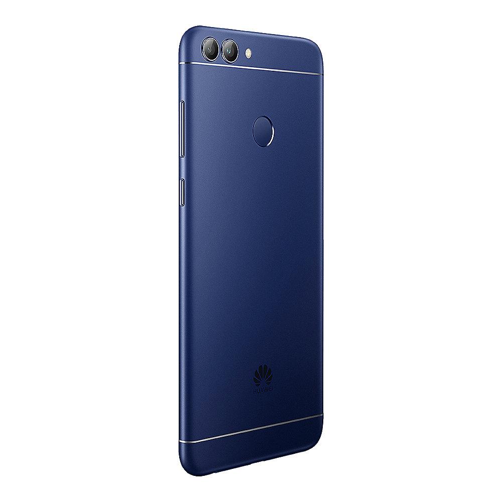 HUAWEI P smart Dual-SIM blue Android 8.0 Smartphone mit Dual-Kamera