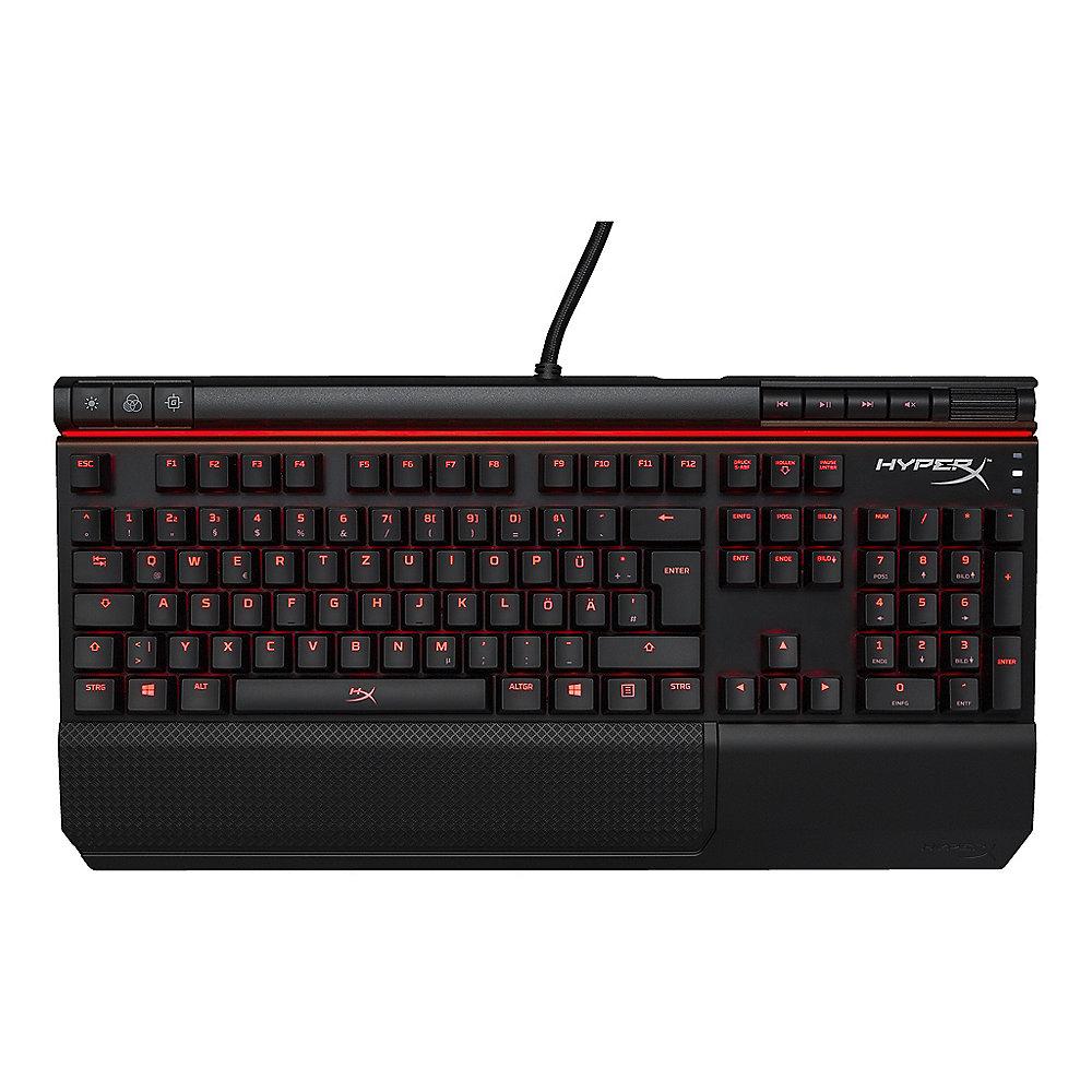 HyperX Alloy Elite mechanische Gaming Tastatur rote LED und Cherry MX Brown, HyperX, Alloy, Elite, mechanische, Gaming, Tastatur, rote, LED, Cherry, MX, Brown