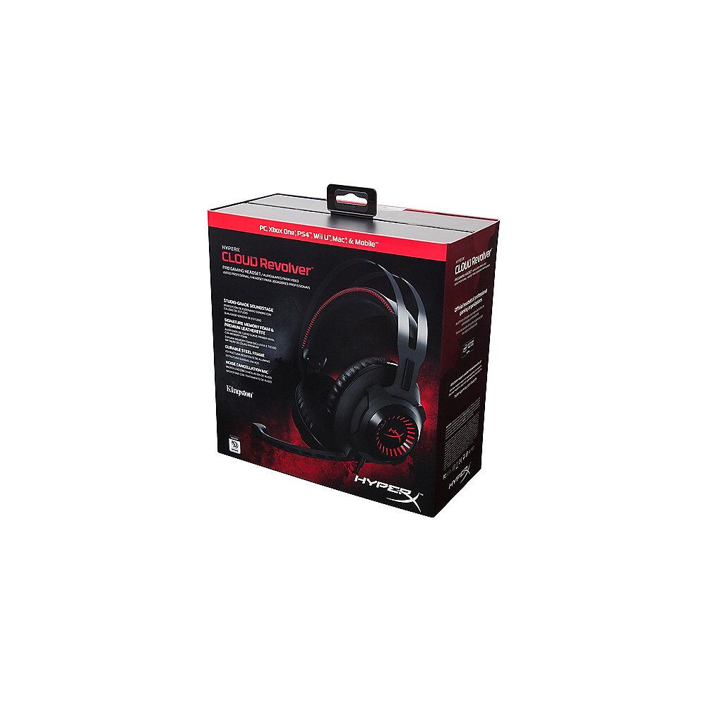 HyperX Cloud Revolver Headset 3,5mm Klinke Schwarz