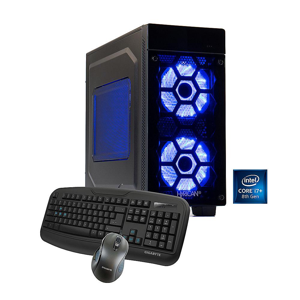 Hyrican Striker PC i7 8700 16GB 32GB Optane 2TB HDD 500GB SSD GTX 1080 Win 10