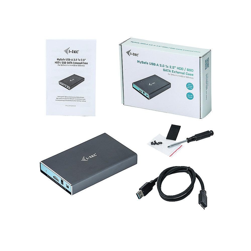 i-tec MySafe 2,5" USB 3.0 HDD/SATA I/II/III HDD/SSD Gehäuse