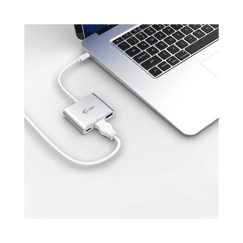 i-tec USB 3.1 Type-C auf HDMI, USB 3.0, USB Type-C Adapter mit Power Delivery