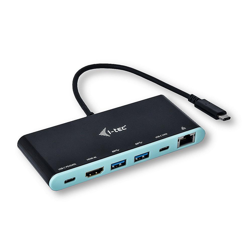 i-tec USB-C 3.1 4K Mini Travel Docking Station mit Power Delivery