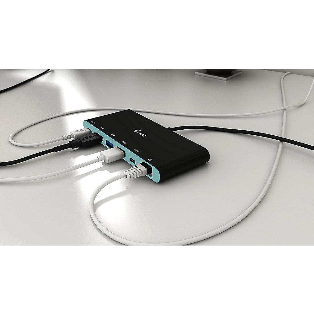 i-tec USB-C 3.1 4K Mini Travel Docking Station mit Power Delivery