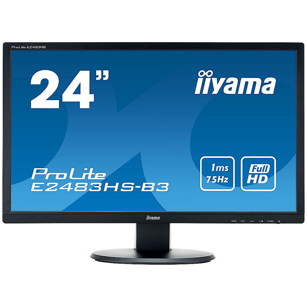 iiyama ProLite E2483HS-B3 61cm (24