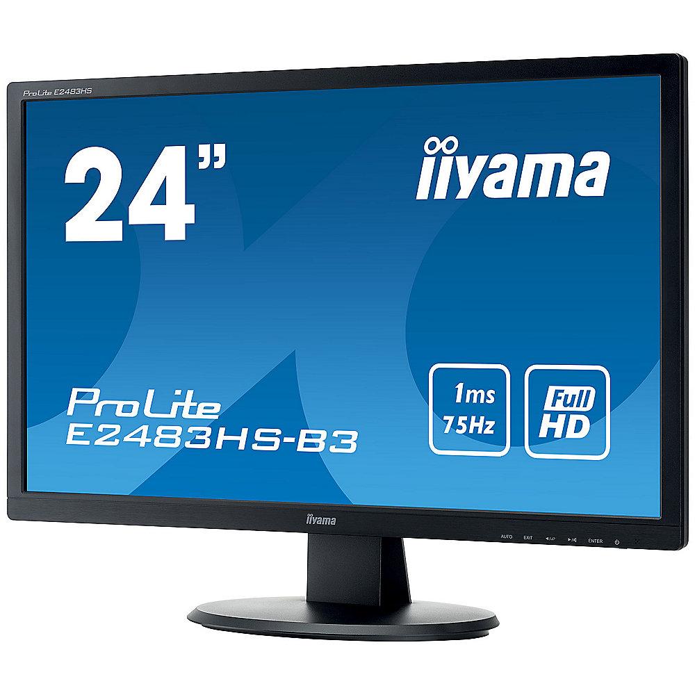 iiyama ProLite E2483HS-B3 61cm (24