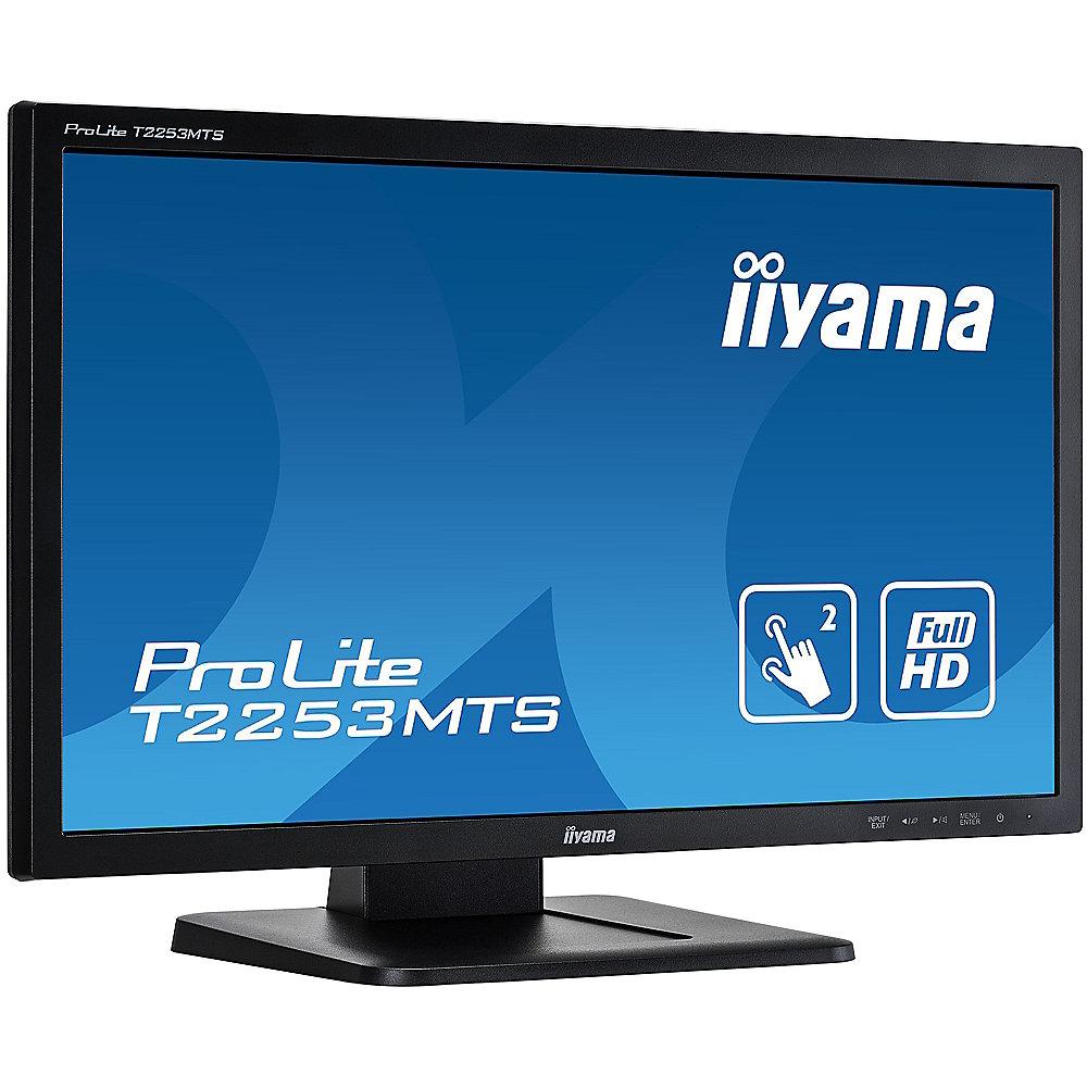 iiyama ProLite T2253MTS-B1 54.7cm (21.5") Dual Touchscreen Monitor optical