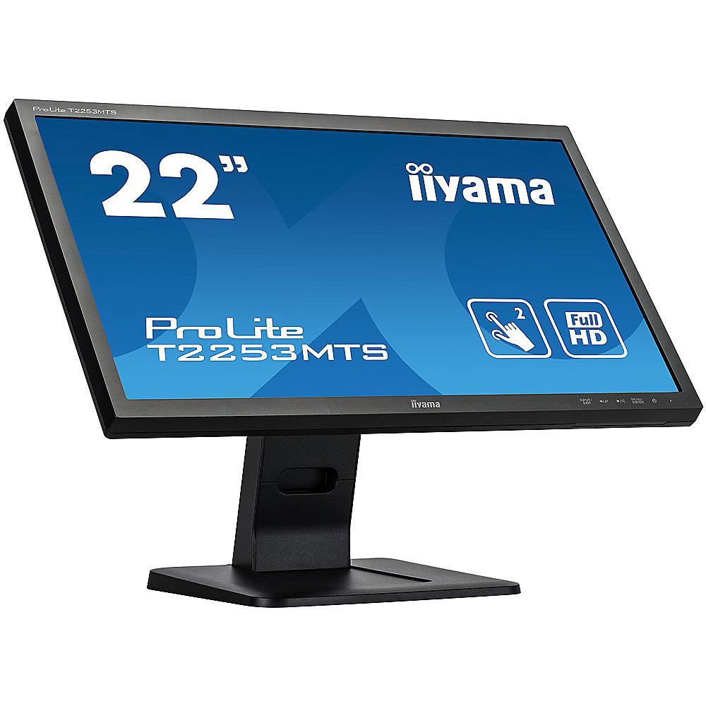 iiyama ProLite T2253MTS-B1 54.7cm (21.5") Dual Touchscreen Monitor optical