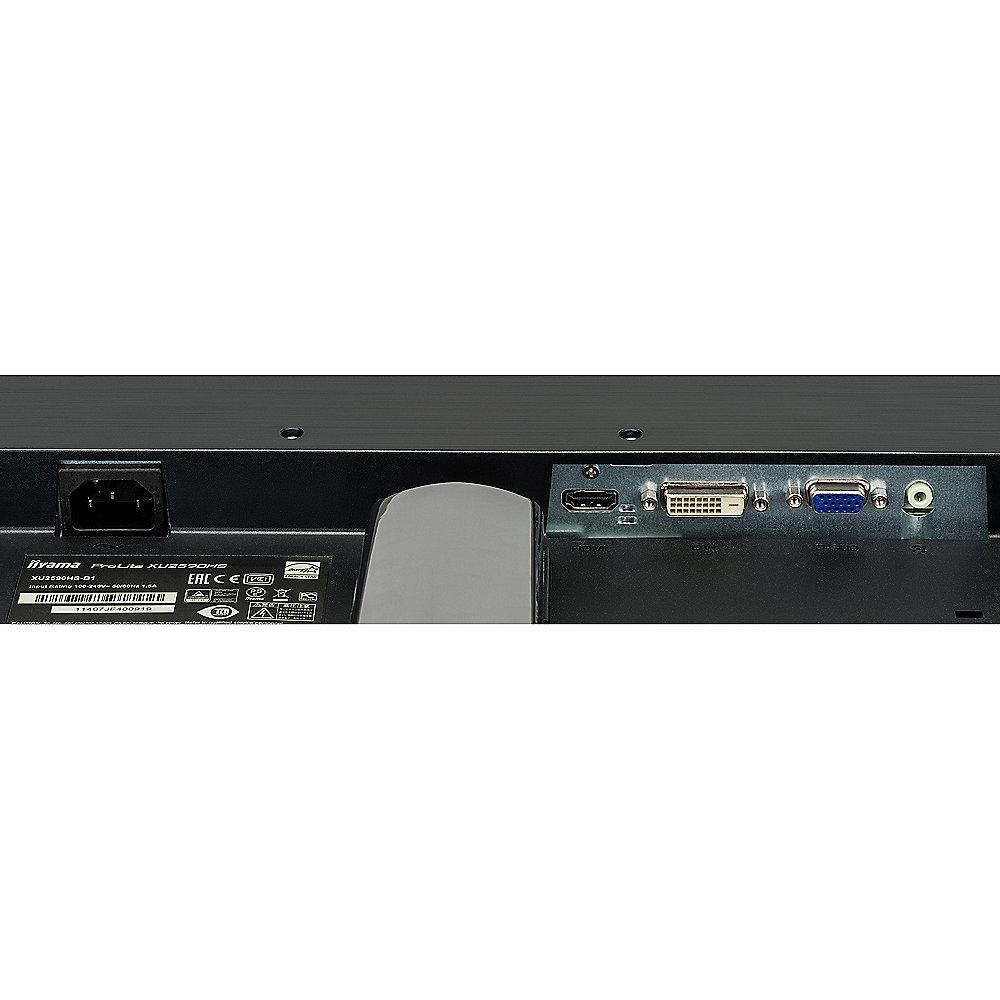 iiyama ProLite XU2590HS-B1 63,5cm/25" 16:9 FHD VGA/DVI/HDMI 5ms IPS LED LS