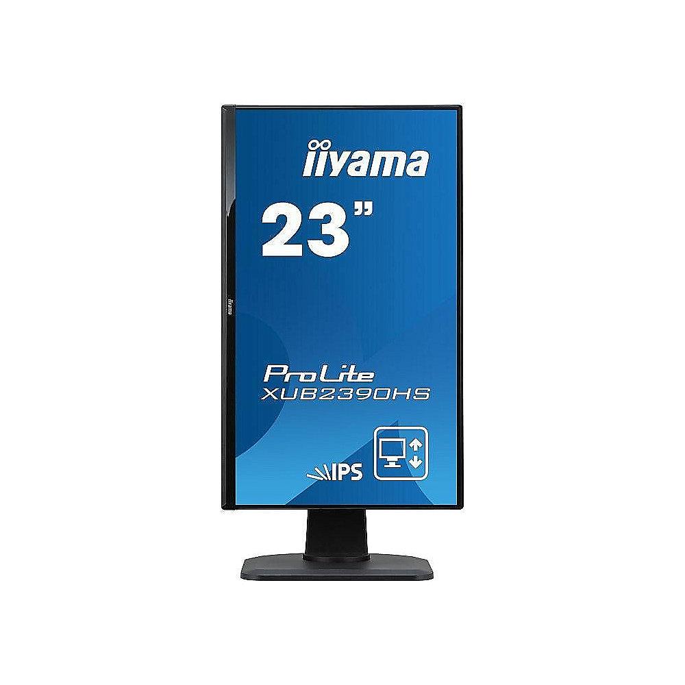 iiyama ProLite XUB2390HS-B1 58,4m/23" 16:9 FHD VGA/DVI/HDMI 5ms IPS LED LS