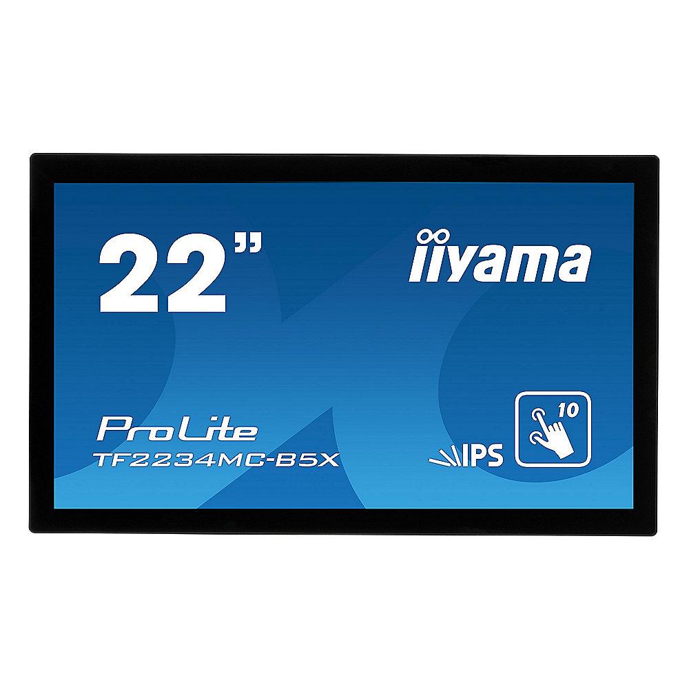 iiyama TF2234MC-B5X 21,5"/55cm FHD Multi-Touch Monitor HDMI/DP/VGA/USB LS