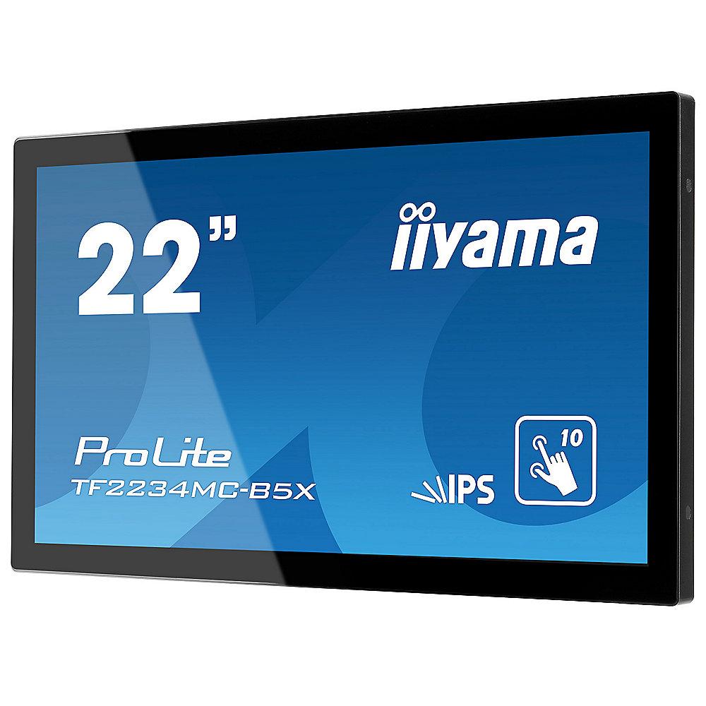 iiyama TF2234MC-B5X 21,5"/55cm FHD Multi-Touch Monitor HDMI/DP/VGA/USB LS