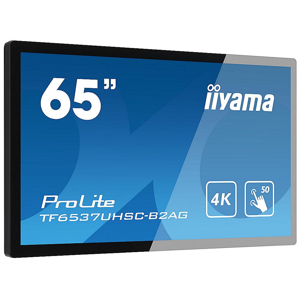 iiyama TF6537UHSC-B2AG 65"/165,1cm IPS Multi-Touch Monitor VGA/HDMI/DP/USB LS