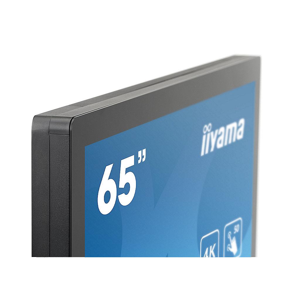 iiyama TF6537UHSC-B2AG 65"/165,1cm IPS Multi-Touch Monitor VGA/HDMI/DP/USB LS