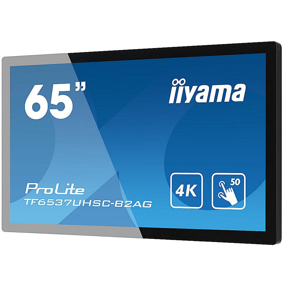 iiyama TF6537UHSC-B2AG 65"/165,1cm IPS Multi-Touch Monitor VGA/HDMI/DP/USB LS