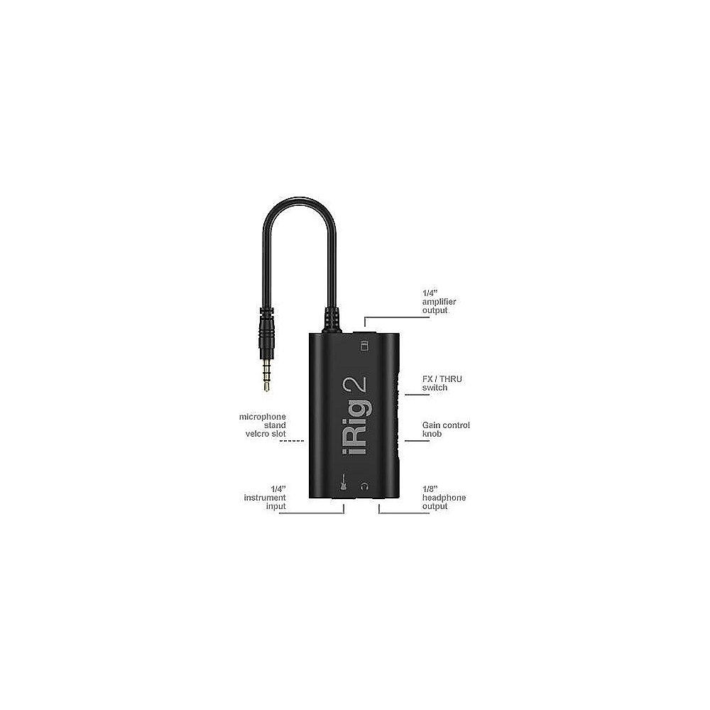 IK Multimedia Audiointerface iRig 2, IK, Multimedia, Audiointerface, iRig, 2