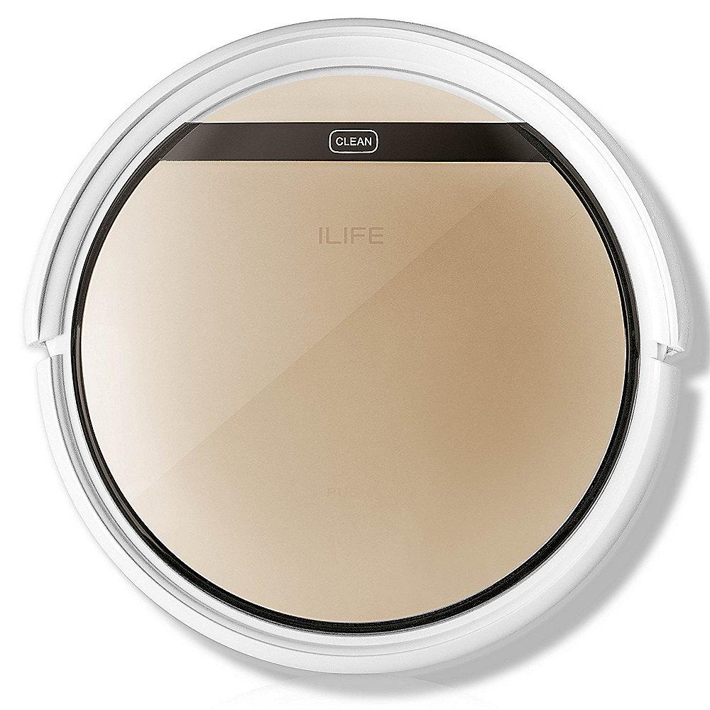 ILIFE V5s Pro Staubsauger-Roboter mit Wischfunktion weiß/gold, ILIFE, V5s, Pro, Staubsauger-Roboter, Wischfunktion, weiß/gold