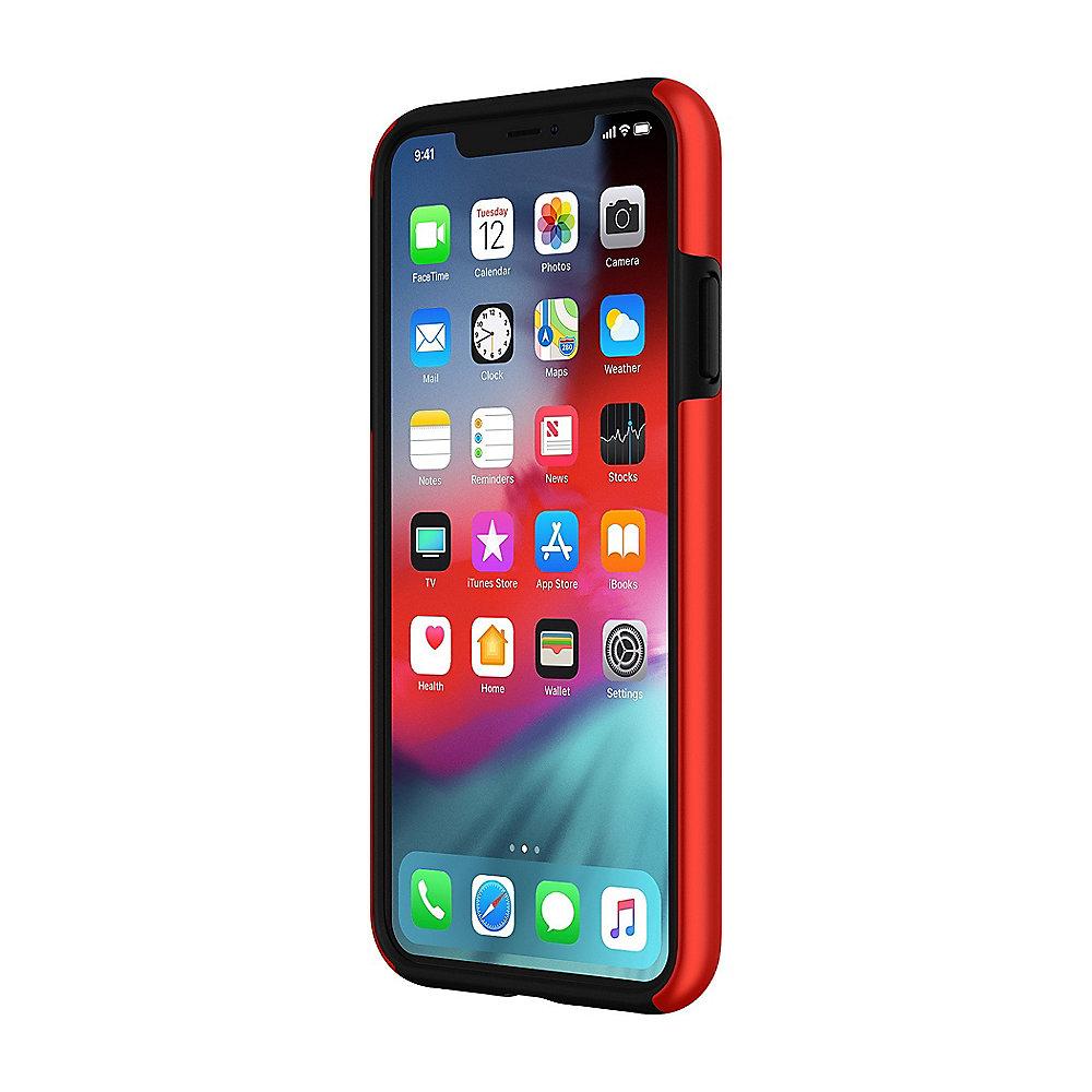 Incipio DualPro Case Apple iPhone Xs Max iridescent rot/schwarz