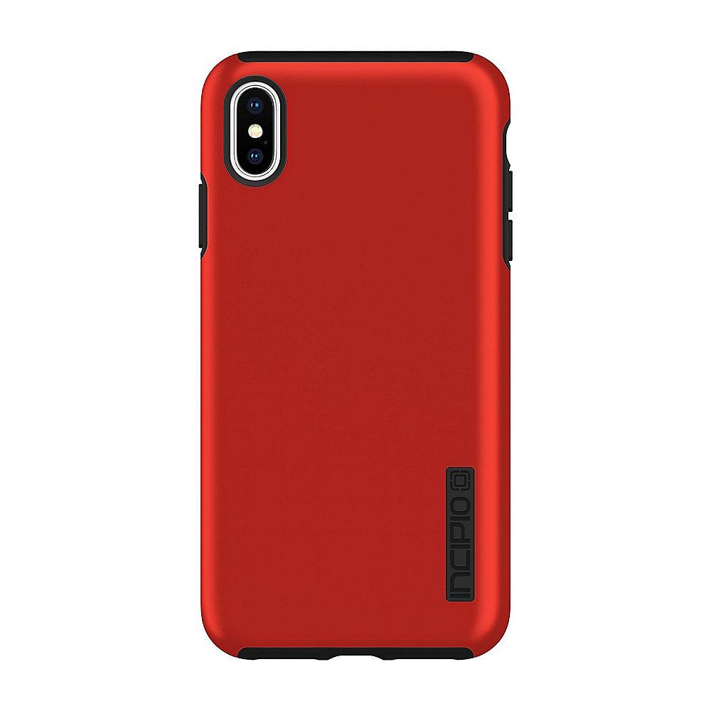 Incipio DualPro Case Apple iPhone Xs Max iridescent rot/schwarz