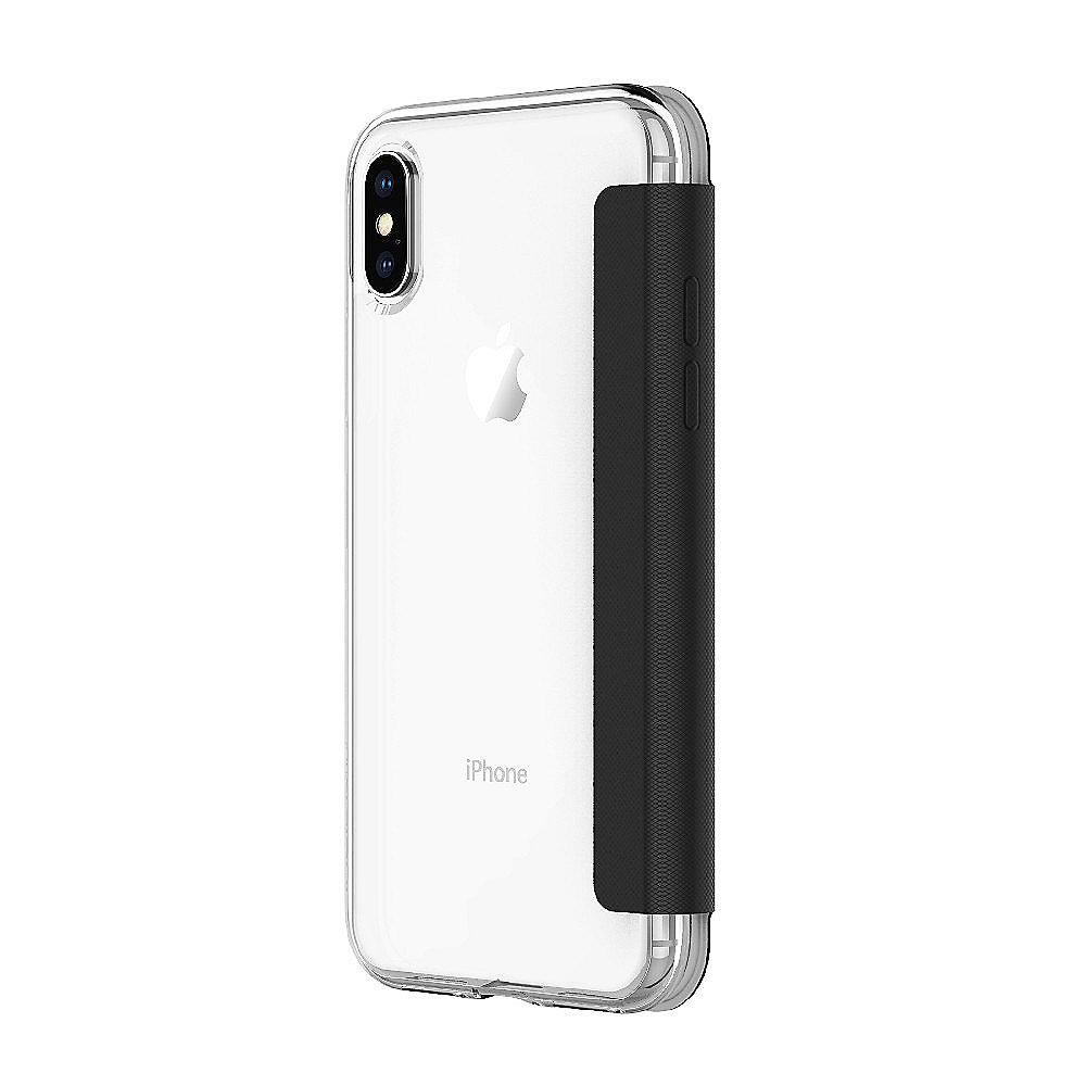 Incipio NGP Folio Case für Apple iPhone X, transparent/schwarz, Incipio, NGP, Folio, Case, Apple, iPhone, X, transparent/schwarz