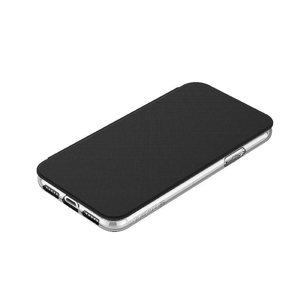 Incipio NGP Folio Case für Apple iPhone X, transparent/schwarz