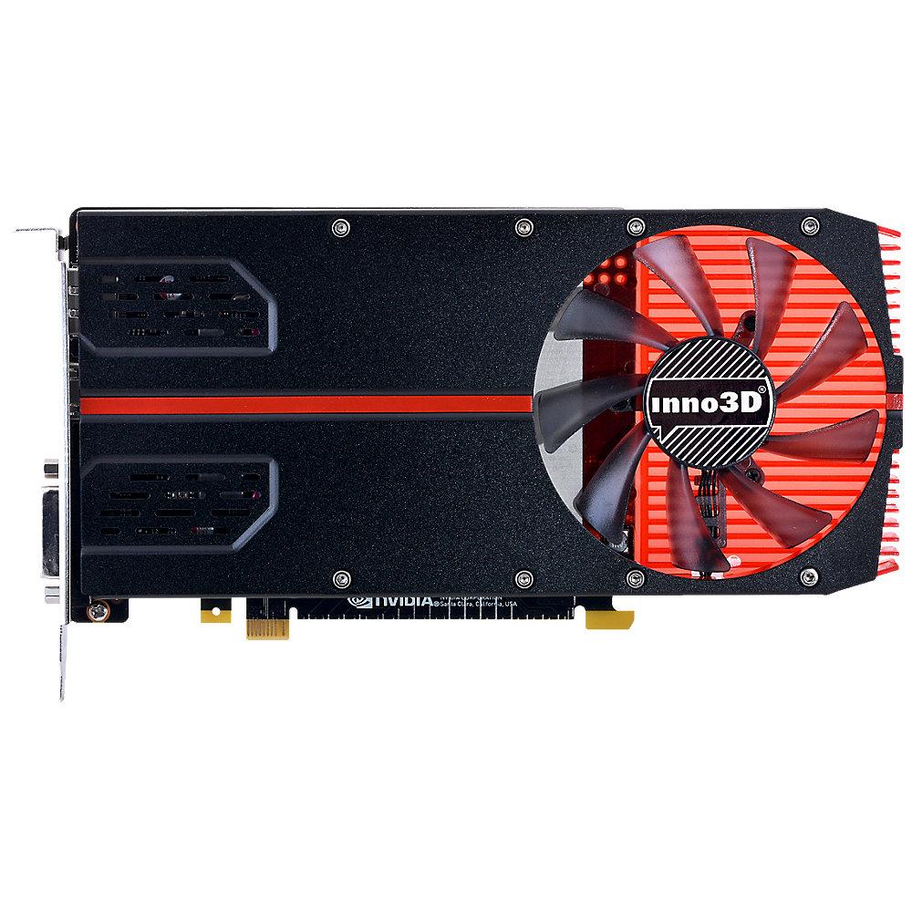 Inno3D GeForce GTX 1050Ti 1-Slot Ed. 4GB GDDR5 Grafikkarte DP/DVI/HDMI