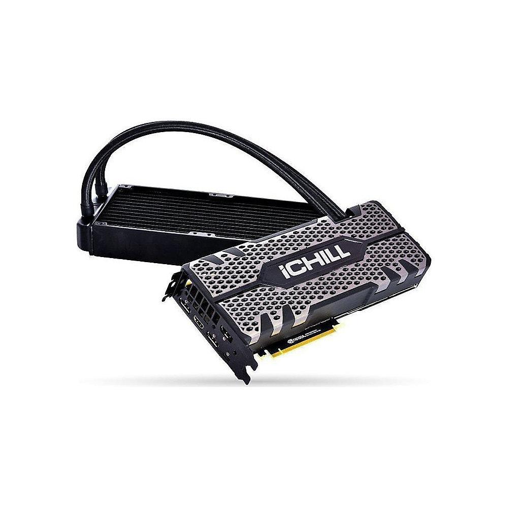 Inno3D GeForce RTX 2080Ti iCHILL Black 11GB GDDR6 Grafikkarte 3xDP/HDMI/USB-C, Inno3D, GeForce, RTX, 2080Ti, iCHILL, Black, 11GB, GDDR6, Grafikkarte, 3xDP/HDMI/USB-C