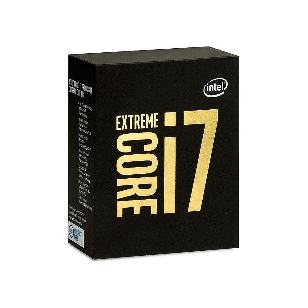 Intel Core i7-6950X Extreme 10x 3.0GHz 25MB Sockel 2011-3 (Broadwell-E) BOX, Intel, Core, i7-6950X, Extreme, 10x, 3.0GHz, 25MB, Sockel, 2011-3, Broadwell-E, BOX