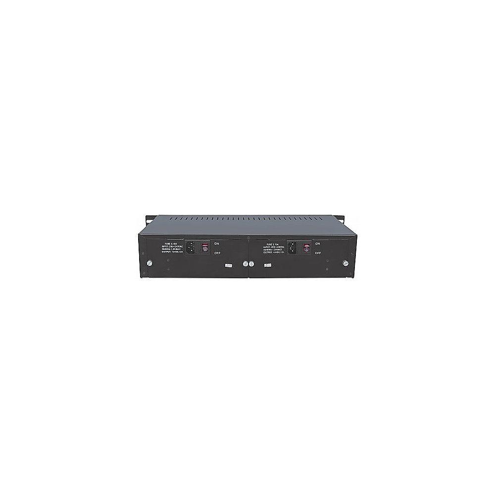 Intellinet 14-Slot Medienkonvertergehäuse, 19"-Rackmount 2HE