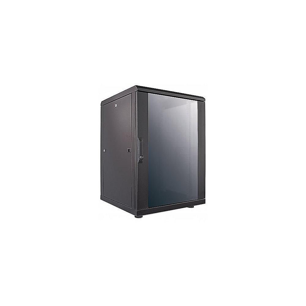 Intellinet 19" Netzwerkschrank 778 (H) x 600 (B) x 600 (T) mm 16HE schwarz