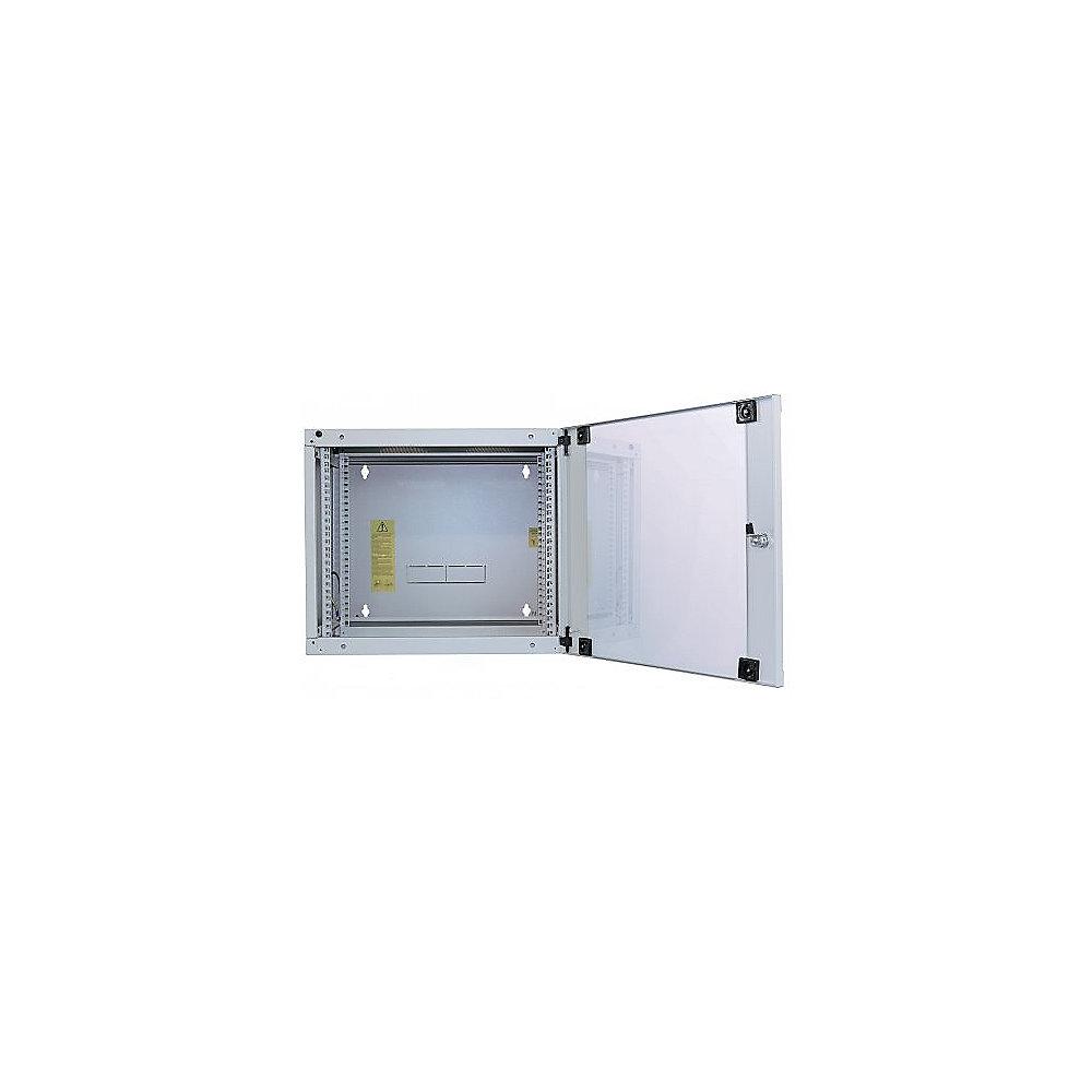 Intellinet 19" Wandverteiler 327 (H) x 540 (B) x 450 (T) mm 6HE Flatpack grau