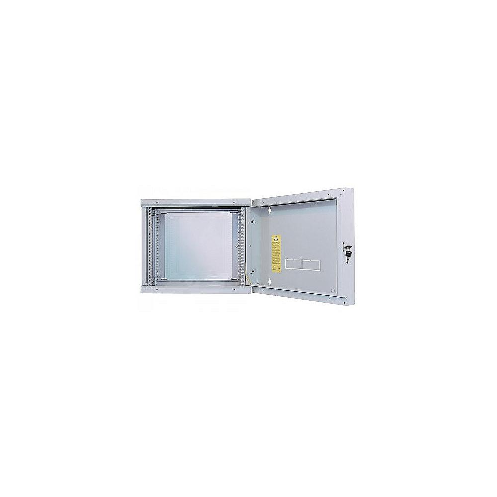 Intellinet 19" Wandverteiler 327 (H) x 540 (B) x 450 (T) mm 6HE Flatpack grau