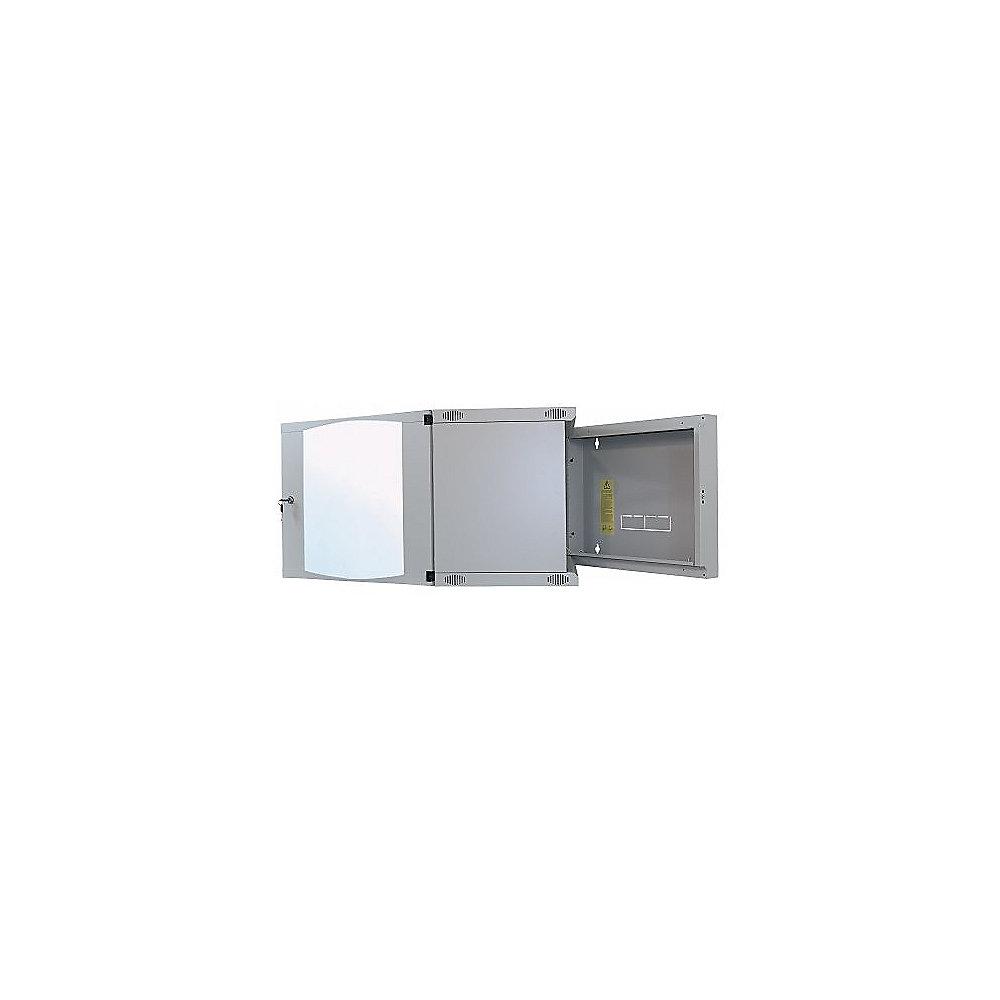 Intellinet 19" Wandverteiler 460 (H) x 540 (B) x 450 (T) mm 9HE Flatpack grau