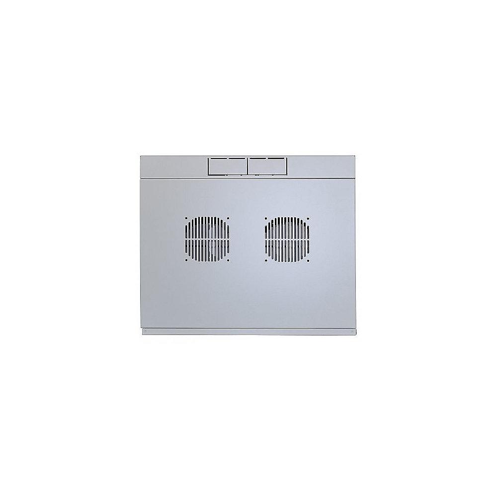 Intellinet 19" Wandverteiler 460 (H) x 540 (B) x 450 (T) mm 9HE Flatpack grau