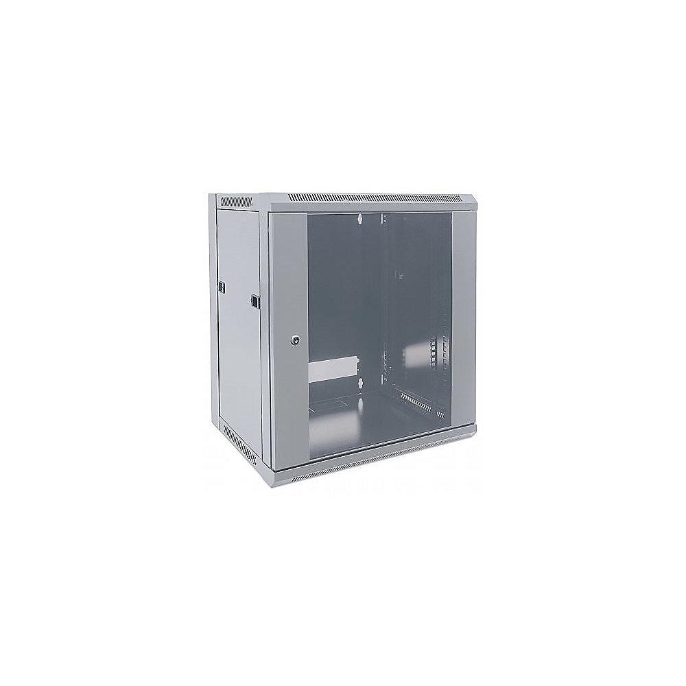 Intellinet 19" Wandverteiler 635 (H) x 570 (B) x 600 (T) mm 12HE FP grau