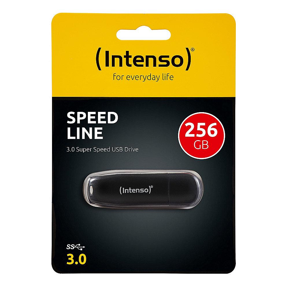 Intenso 256GB Speed Line USB 3.0 Stick schwarz