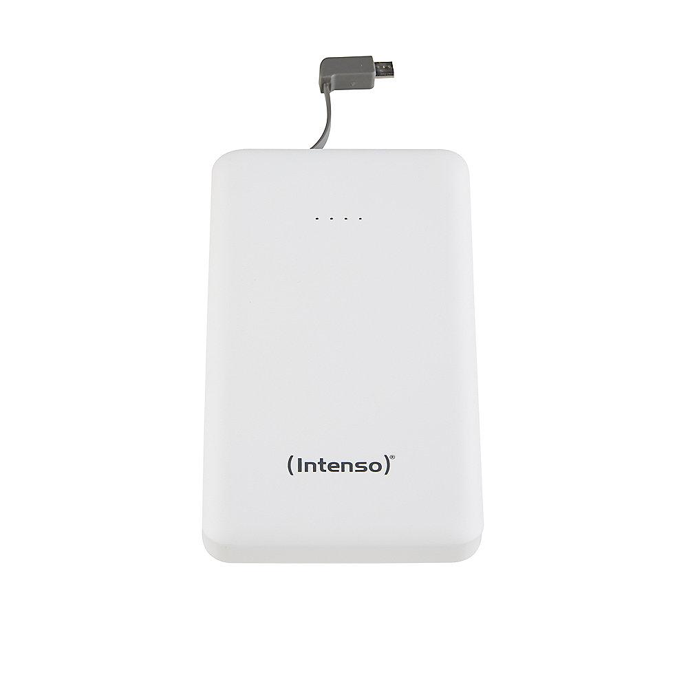 Intenso mobiles Ladegerät Powerbank Slim 10.000 mAh weiß, Intenso, mobiles, Ladegerät, Powerbank, Slim, 10.000, mAh, weiß