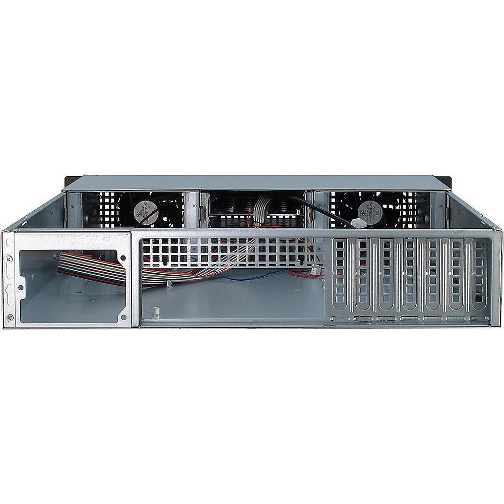 Inter-Tech IPC 2U-20248 Server 19" Rack Gehäuse 2HE schwarz (ohne Netzteil)