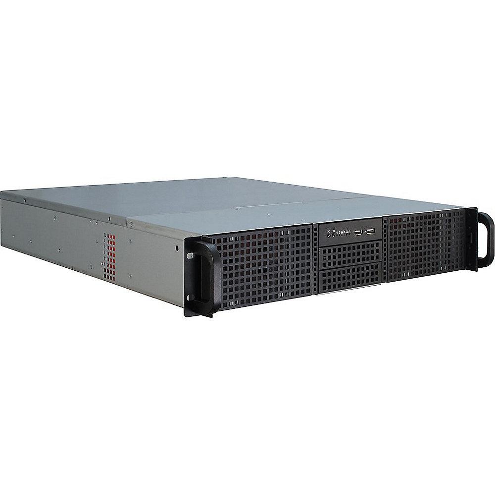 Intertech IPC 2U-20255 Server 19" Rack Gehäuse 2HE schwarz (ohne Netzteil)